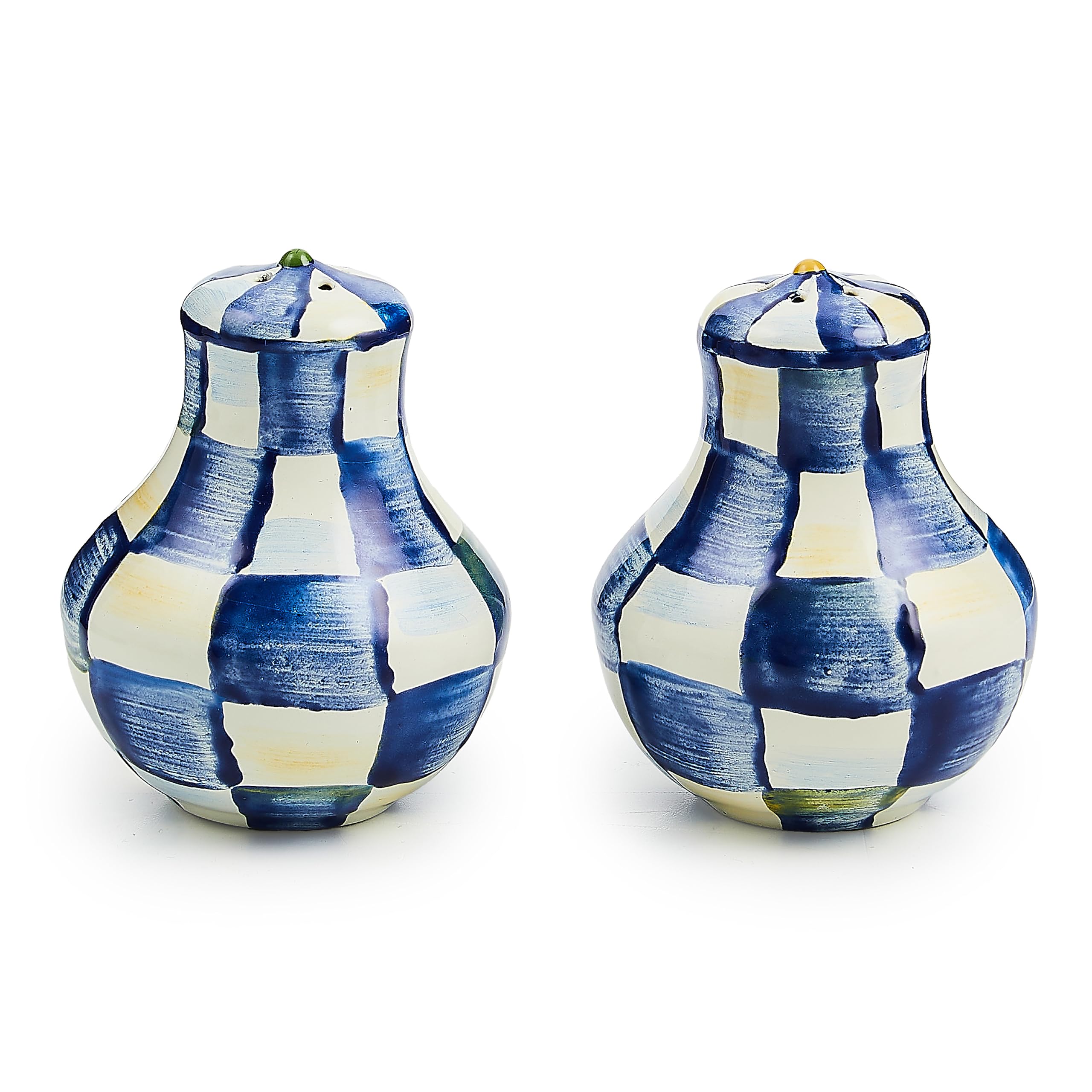 Amazon.com: MACKENZIE-CHILDS Enamel Salt and Pepper Shakers